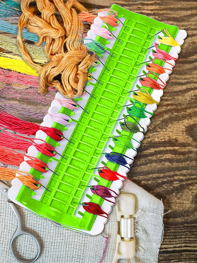 50 Positions Cross Stitch Embroidery Thread Storage Rack Embroidery Shelf Thread Organizer for Sewing Accessory
50 Positions Cross Stitch Embroidery Thread Storage Rack Embroidery Shelf Thread Organizer for Sewing Accessory