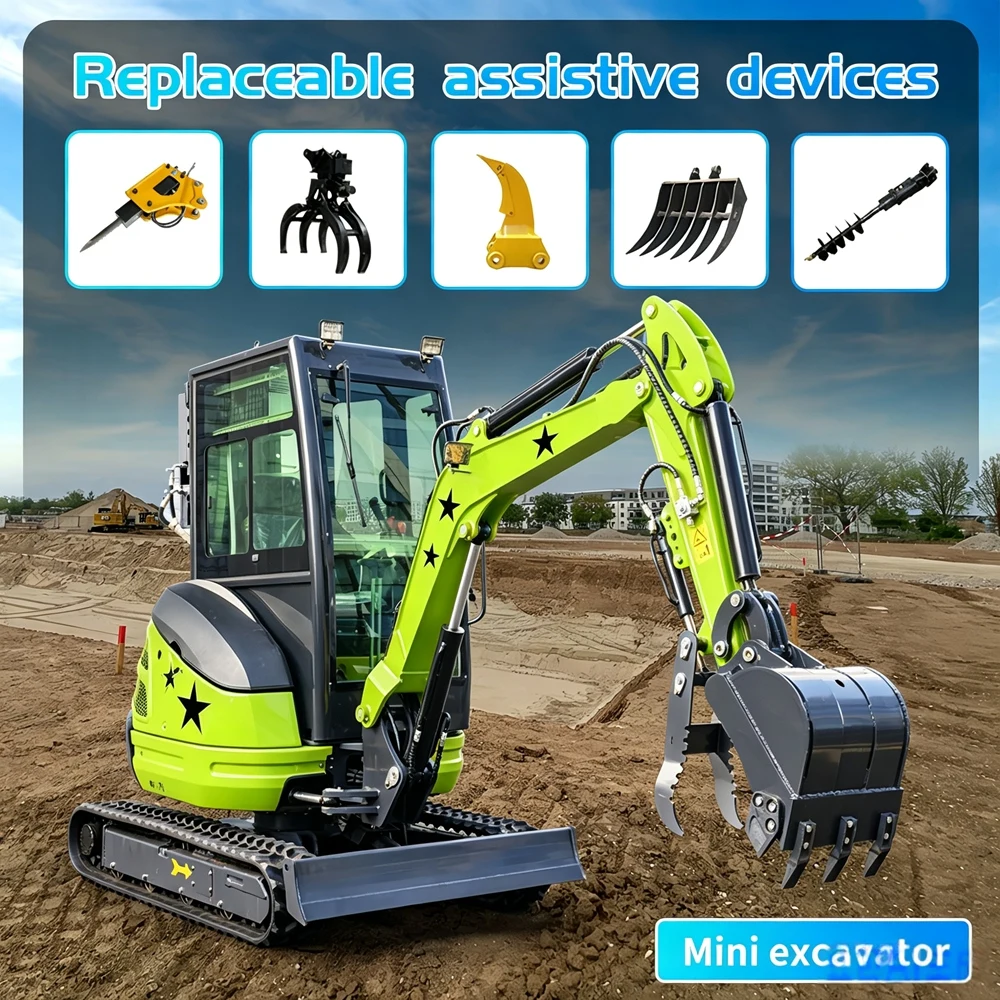 Mini Excavator 2.5Ton With Yanmar Engine And Hydraulique Pelle For Construction Home Giardino Escavatore Digger Tools Fast
Mini Excavator 2.5Ton With Yanmar Engine And Hydraulique Pelle For Construction Home Giardino Escavatore Digger Tools Fast