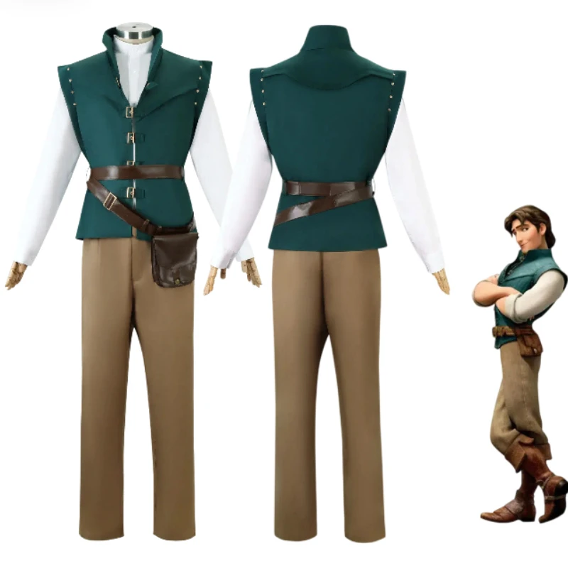 Anime Flynn Rider Tangled Rapunzel Cosplay Costume Adult Role-playing Uniform Suit Halloween Carnival Masquerade Outfits
Anime Flynn Rider Tangled Rapunzel Cosplay Costume Adult Role-playing Uniform Suit Halloween Carnival Masquerade Outfits