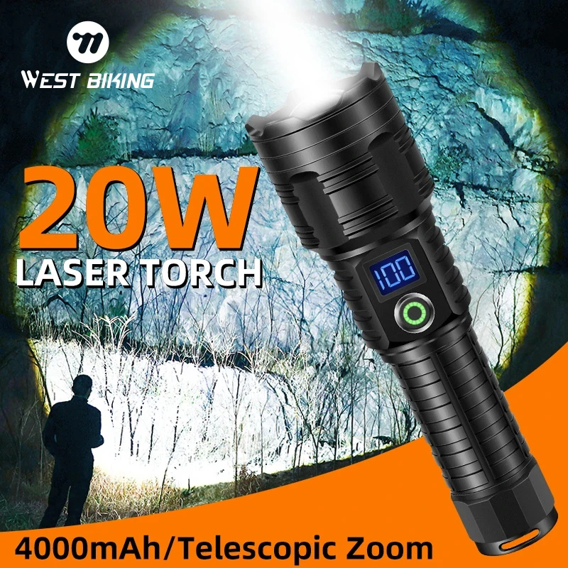 20W High Power LED Flashlight USB Rechargeable Zoom Torch Outdoor Camping Strong Lamp Lantern Waterproof Tactical Flashlight
20W High Power LED Flashlight USB Rechargeable Zoom Torch Outdoor Camping Strong Lamp Lantern Waterproof Tactical Flashlight