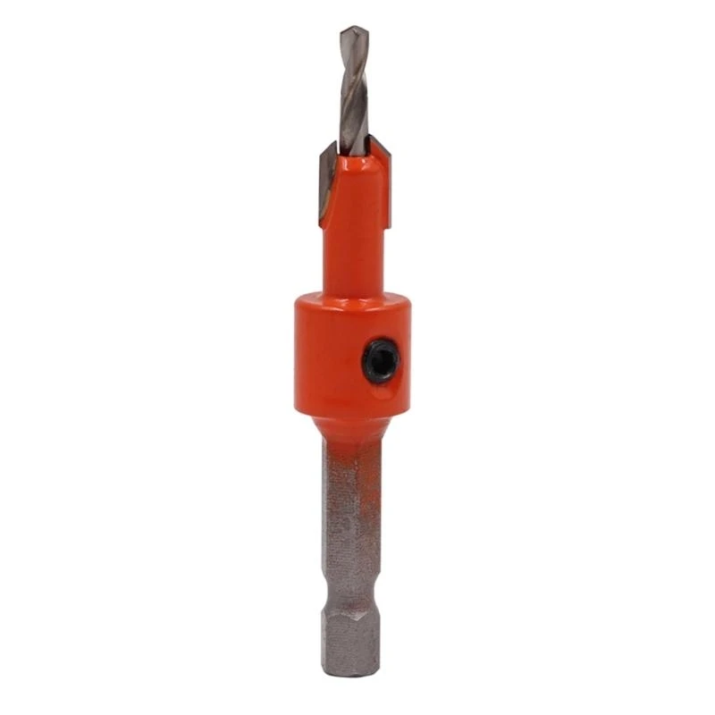 652F Double edged Countersink Drill Bit with Hexagonal Shank Fast and Accurate Drilling and Sinking Anti Slip Features Grip
652F Double edged Countersink Drill Bit with Hexagonal Shank Fast and Accurate Drilling and Sinking Anti Slip Features Grip