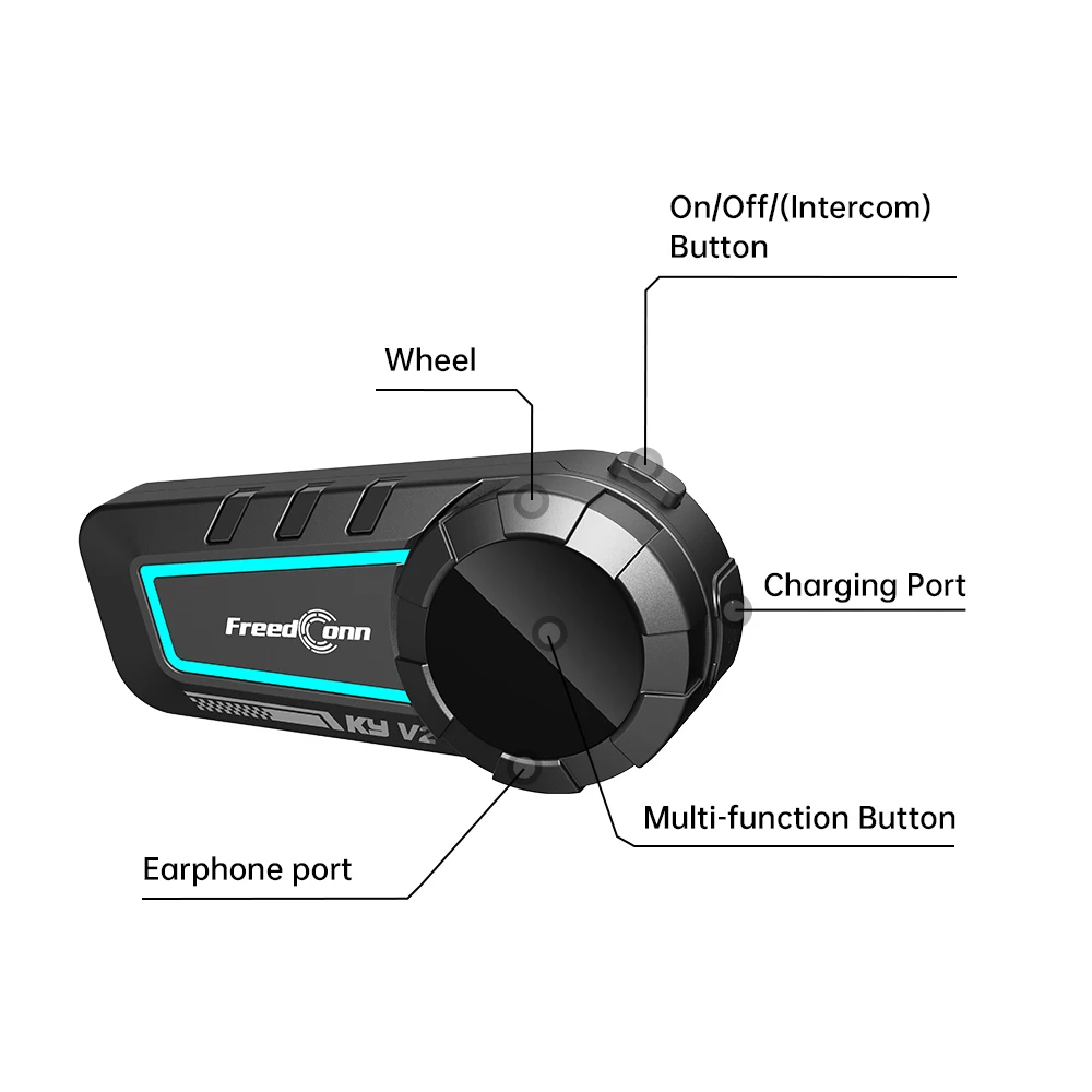 Мотоциклетная Bluetooth-гарнитура FreedConn KY V2 для 2 райдеров, водонепроницаемая мотогарнитура для мотоциклов.
Мотоциклетная Bluetooth-гарнитура FreedConn KY V2 для 2 райдеров, водонепроницаемая мотогарнитура для мотоциклов.