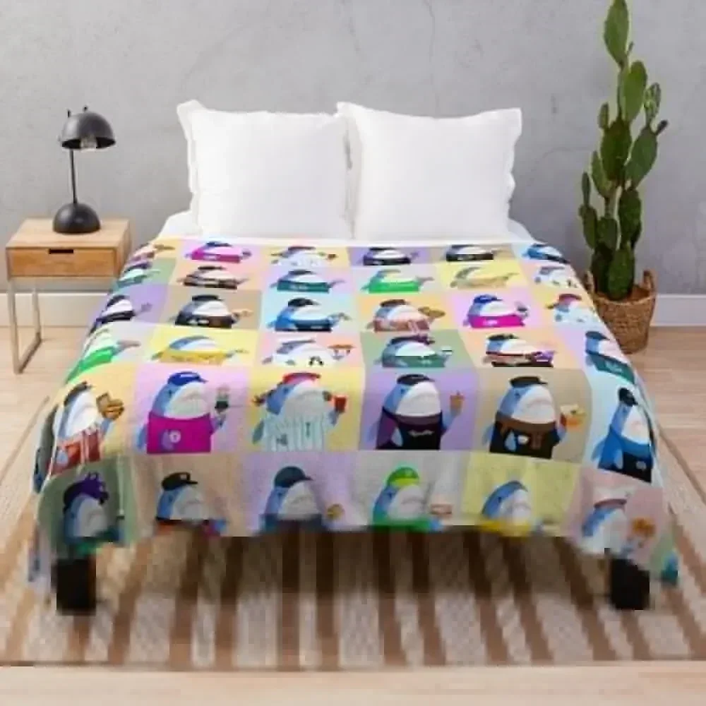 Brucie Blahaj fast food/junk food pattern Throw Blanket Stylish Warm Blanket for Living Room Bedroom
Brucie Blahaj fast food/junk food pattern Throw Blanket Stylish Warm Blanket for Living Room Bedroom