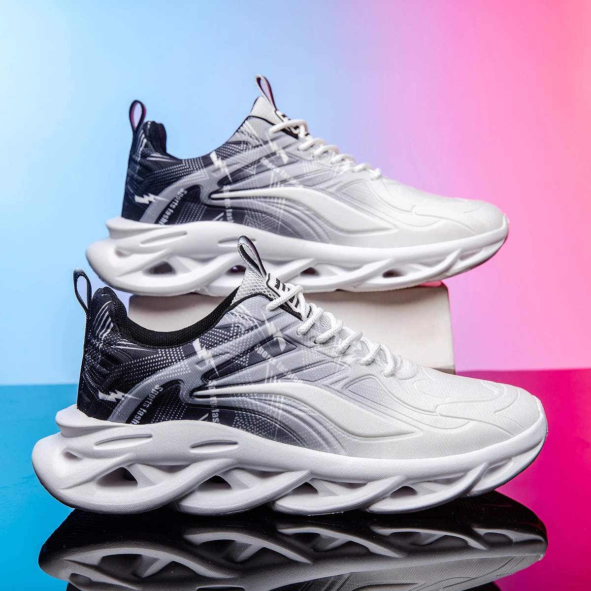 Men Breathable Running Shoes Non-Slip Tennis Sneakers Casual Sports Trainers Cushion Jogging Athletic Walking Sneakers
Men Breathable Running Shoes Non-Slip Tennis Sneakers Casual Sports Trainers Cushion Jogging Athletic Walking Sneakers