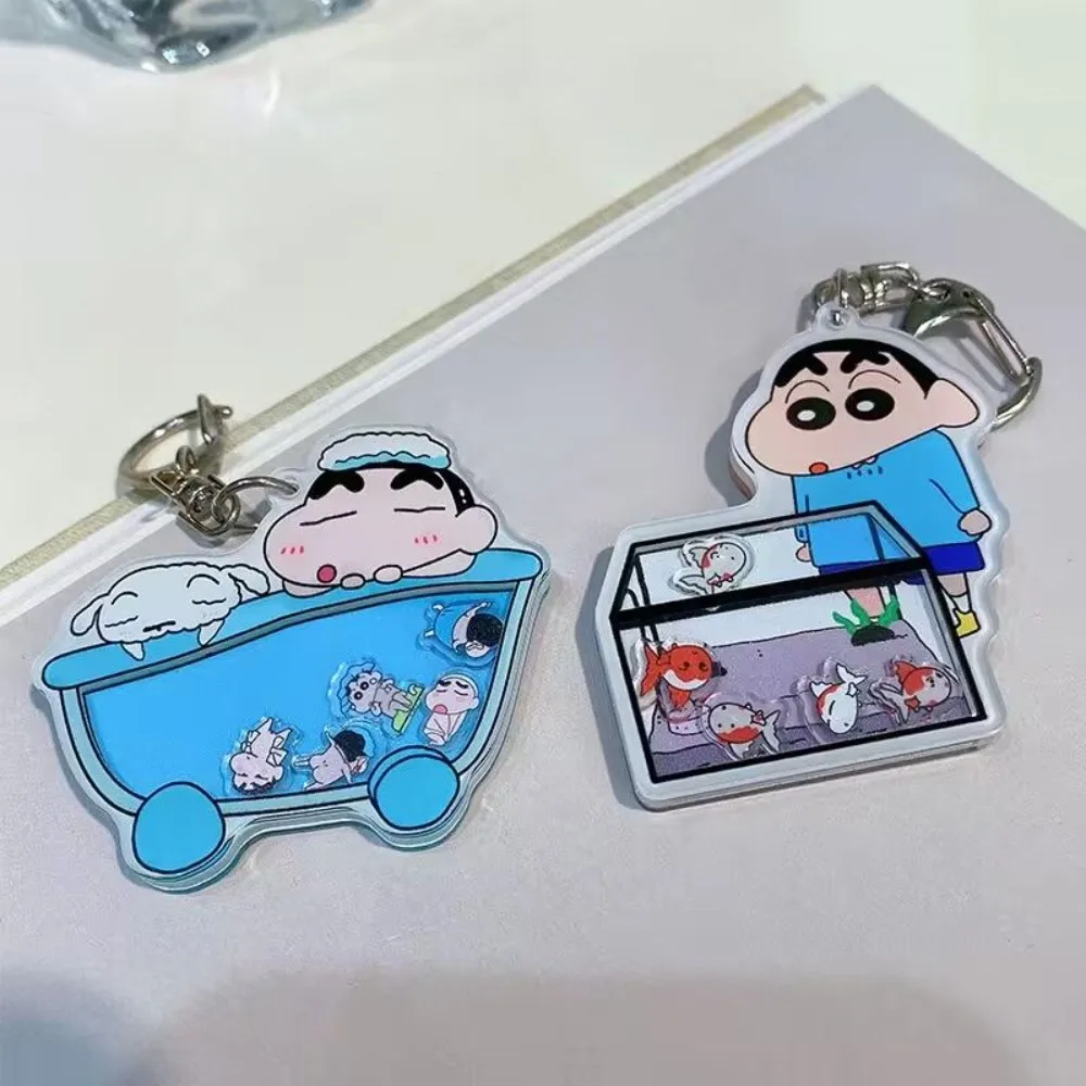 New Crayon Shin-chan Acrylic Keychain Anime Peripherals Cute Delicate Modeling Schoolbag Hangings Fashion Personality Gift
New Crayon Shin-chan Acrylic Keychain Anime Peripherals Cute Delicate Modeling Schoolbag Hangings Fashion Personality Gift
