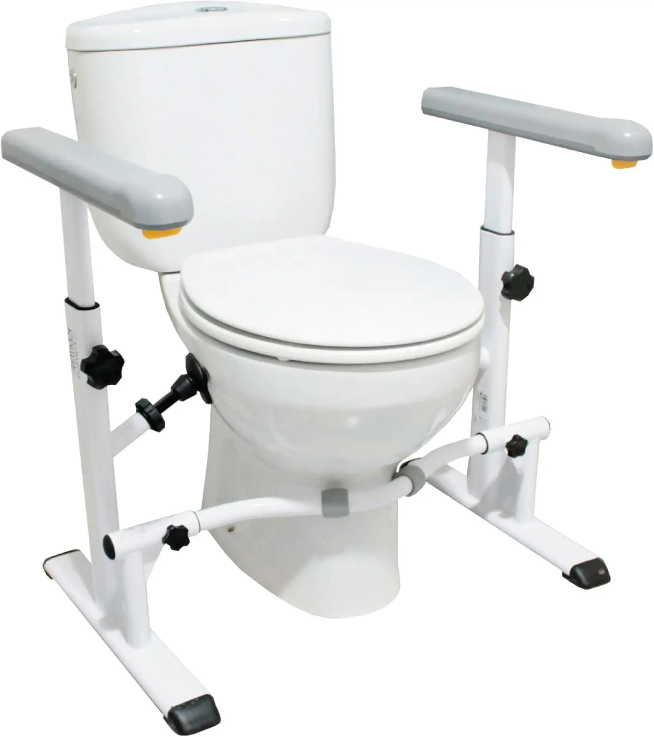 Toilet Safety Rails for Seniors, Heavy Duty Frame with Handles, Adjustable Height and Width
Toilet Safety Rails for Seniors, Heavy Duty Frame with Handles, Adjustable Height and Width