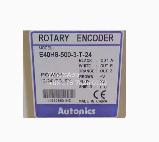 Autonics New Original Encoder E40H8-100-3-T-24 E40H8-100-3-N-24 360 500 600 1000 1024
Autonics New Original Encoder E40H8-100-3-T-24 E40H8-100-3-N-24 360 500 600 1000 1024