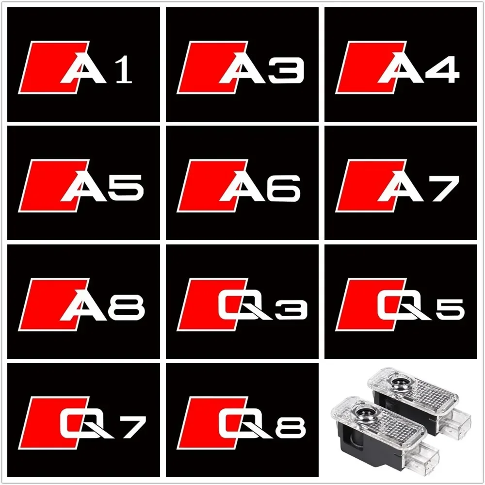 2pcs car door welcome lamp Led projection lamp for Audi A1 A3 A4 A5 A6 A7 A8 Q3 Q7 Q5 Q8 red logo decoration
2pcs car door welcome lamp Led projection lamp for Audi A1 A3 A4 A5 A6 A7 A8 Q3 Q7 Q5 Q8 red logo decoration