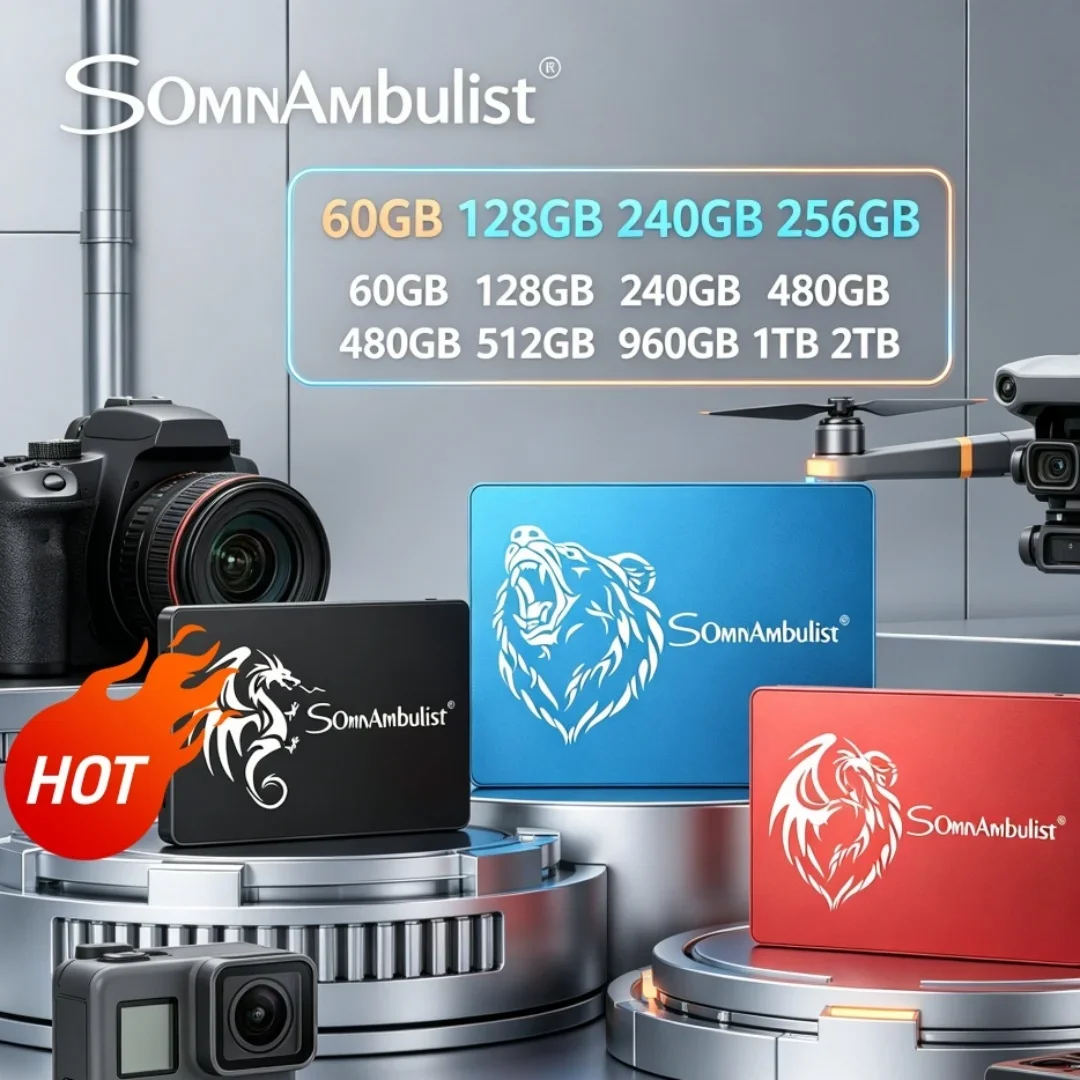 Popular SomnAmbulist Sata3 SSD 2.5 60GB 128GB 240GB 256GB 480GB 512GB 960GB 1TB 2TB Laptop Desktop Solid State Drive
Popular SomnAmbulist Sata3 SSD 2.5 60GB 128GB 240GB 256GB 480GB 512GB 960GB 1TB 2TB Laptop Desktop Solid State Drive