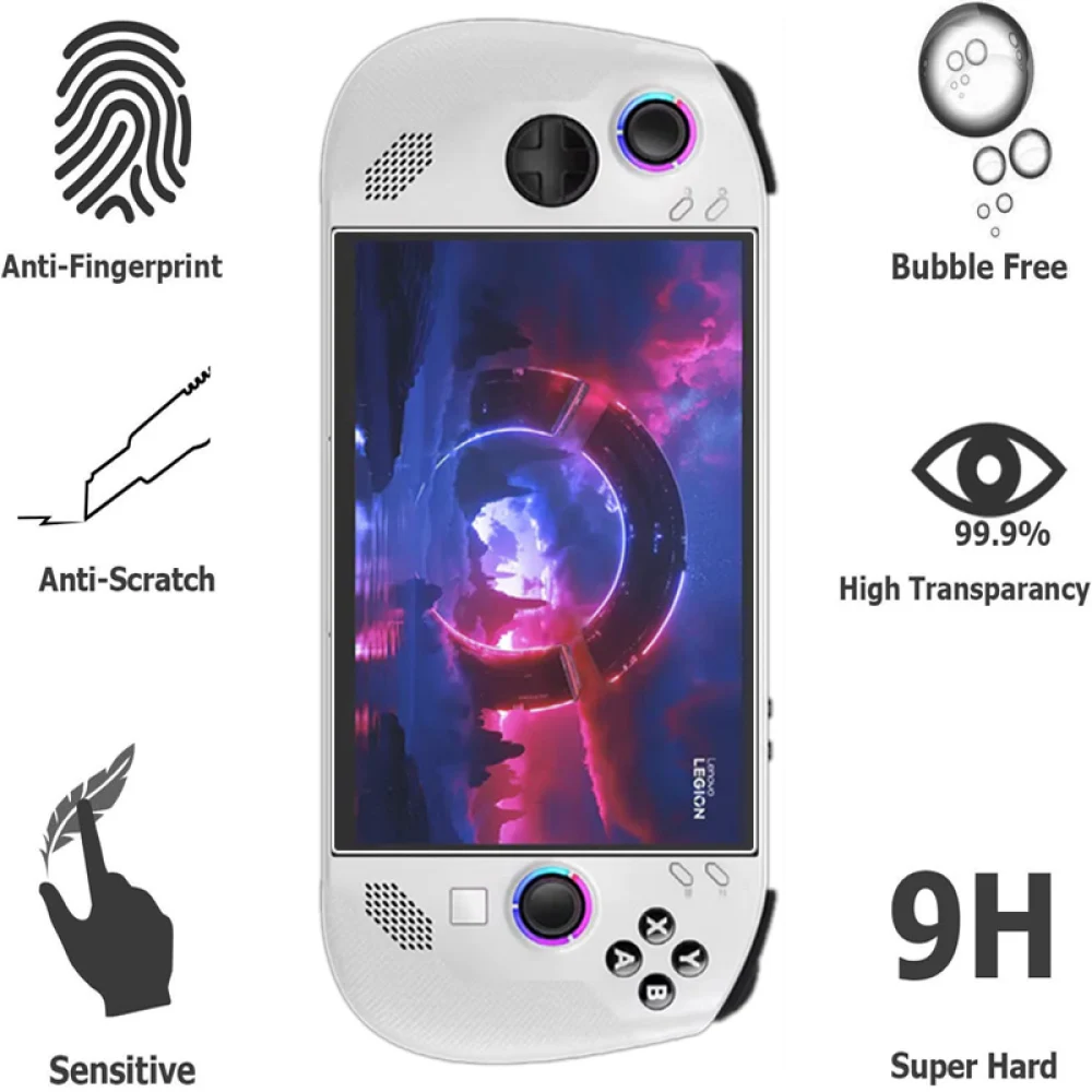 Tempered Glass Screen Protector for Legion Go S Handheld Game Console, Ultra HD, Anti-Scratch, Anti-Fingerprint,Protective Film
Tempered Glass Screen Protector for Legion Go S Handheld Game Console, Ultra HD, Anti-Scratch, Anti-Fingerprint,Protective Film