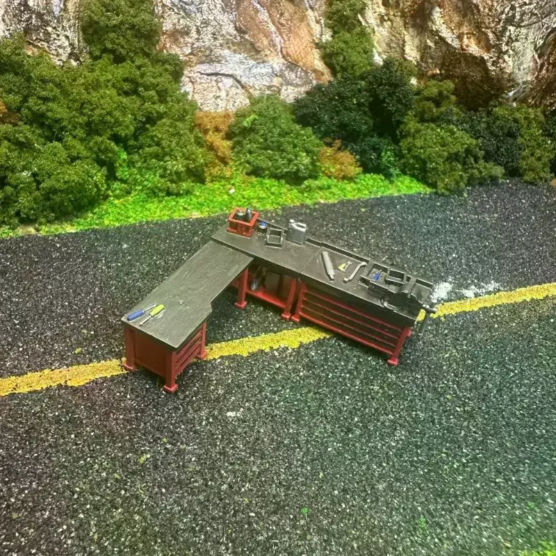 1/64 Diy Car Repair Workbench Model Garage Workshop Scene Display Prop Sand Table Scene Ornaments Collection Gifts
1/64 Diy Car Repair Workbench Model Garage Workshop Scene Display Prop Sand Table Scene Ornaments Collection Gifts