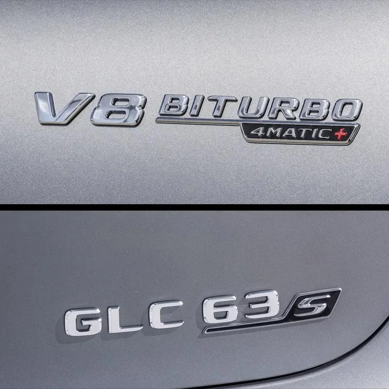 3D ABS Chrome AMG Emblem V8 BITURBO 4MATIC Emblems Badges For Mercedes Benz Silver Black X253 C253 GLC43 GLC63 GLC63s GLC 63
3D ABS Chrome AMG Emblem V8 BITURBO 4MATIC Emblems Badges For Mercedes Benz Silver Black X253 C253 GLC43 GLC63 GLC63s GLC 63