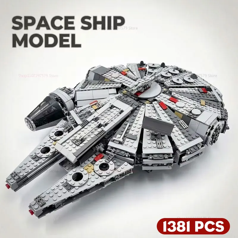 2026 New Spaceship Building Blocks Set 1381 Pcs Creative STEM Model Kit for Kids Adults Educational DIY Gift Home Office Decor
2026 New Spaceship Building Blocks Set 1381 Pcs Creative STEM Model Kit for Kids Adults Educational DIY Gift Home Office Decor