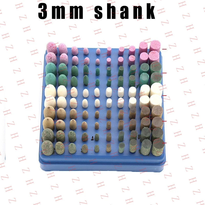 U+ 100pcs Rubber Mounted Grinding Stone Polishing Burr Wheel Bit Kits 3mm Shank【Wholesale private message sellers】
U+ 100pcs Rubber Mounted Grinding Stone Polishing Burr Wheel Bit Kits 3mm Shank【Wholesale private message sellers】