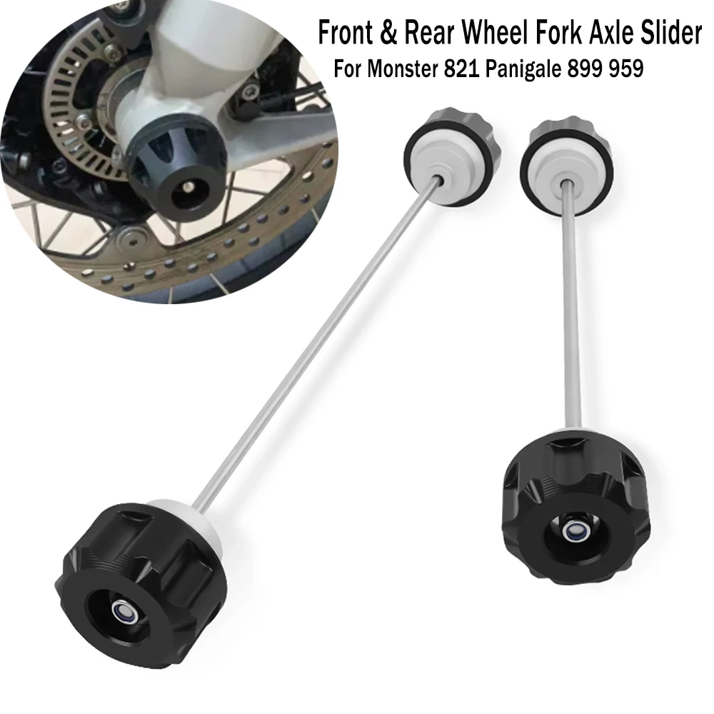 For Ducati Monster 821 Dark Stripe Stealth Panigale 899 959 Motorcycle Front Rear Wheel Fork Axle Frame Slider Crash Protection
For Ducati Monster 821 Dark Stripe Stealth Panigale 899 959 Motorcycle Front Rear Wheel Fork Axle Frame Slider Crash Protection