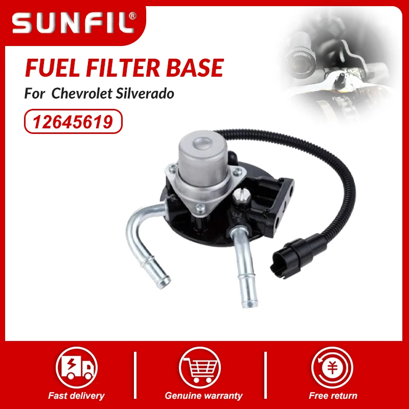 Fuel Filter Base 12645619 for Chevrolet Silverado 2500HD 3500 HD GMC Sierra 2500 HD 2004 V8 6.6L 12645623
Fuel Filter Base 12645619 for Chevrolet Silverado 2500HD 3500 HD GMC Sierra 2500 HD 2004 V8 6.6L 12645623