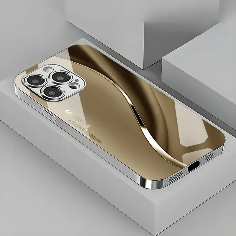 Градиентный минималистичный изогнутый чехол для телефона iPhone 17 16e 16 15 14 13 12 Mini 11 Pro XS Max XR Air Plus Роскошный чехол из закаленного стекла
Градиентный минималистичный изогнутый чехол для телефона iPhone 17 16e 16 15 14 13 12 Mini 11 Pro XS Max XR Air Plus Роскошный чехол из закаленного стекла