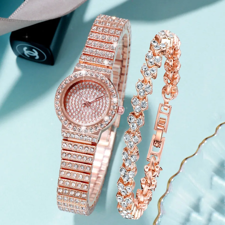 Luxury Quartz Watch Women Watches Luxury 18K Gold Watch Fashion Calender Lady Diamond Watch Female Quartz Wristwatch Hour
Luxury Quartz Watch Women Watches Luxury 18K Gold Watch Fashion Calender Lady Diamond Watch Female Quartz Wristwatch Hour