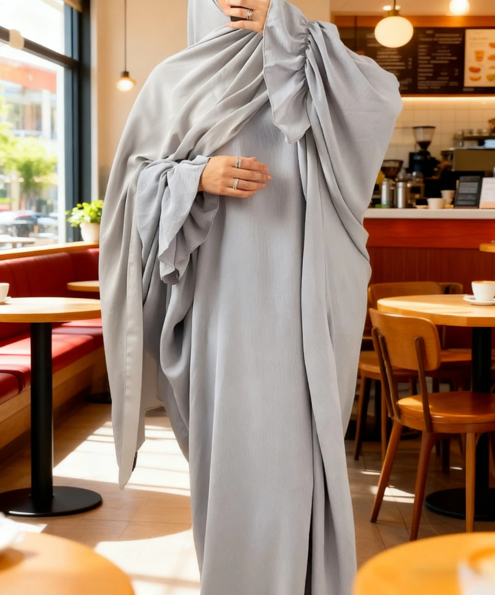 Женский шарф и мусульманское платье Ид 2-х предметные молитвенные длинные платья Марокко Рамадан Джилбаб Абаяс Кафтан Дубай Арабский длинный халат 2026
Женский шарф и мусульманское платье Ид 2-х предметные молитвенные длинные платья Марокко Рамадан Джилбаб Абаяс Кафтан Дубай Арабский длинный халат 2026