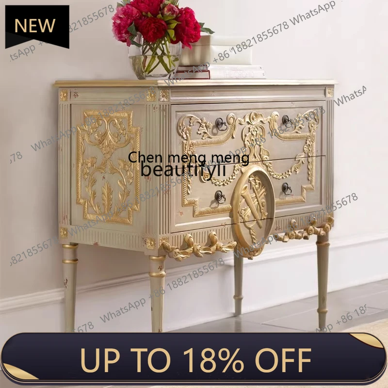 American Country Style Solid Wood Entryway Cabinet American Postmodern Painted Cabinet Carved Partition Decorative Cabinet
American Country Style Solid Wood Entryway Cabinet American Postmodern Painted Cabinet Carved Partition Decorative Cabinet