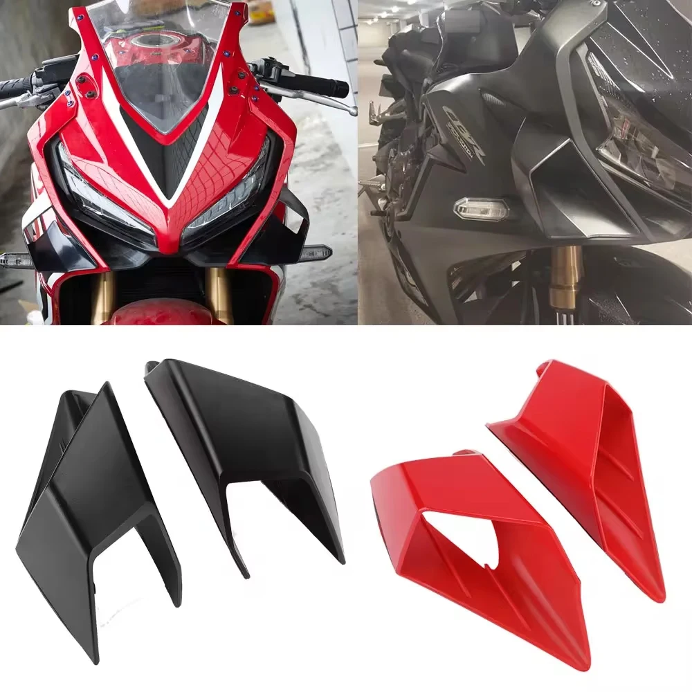 For Honda CBR650 CBR 650R 650R 2019-2021 Motorcycle Fairing Winglets Side Wing Protection Cover For Honda CBR650 CBR 650R
For Honda CBR650 CBR 650R 650R 2019-2021 Motorcycle Fairing Winglets Side Wing Protection Cover For Honda CBR650 CBR 650R