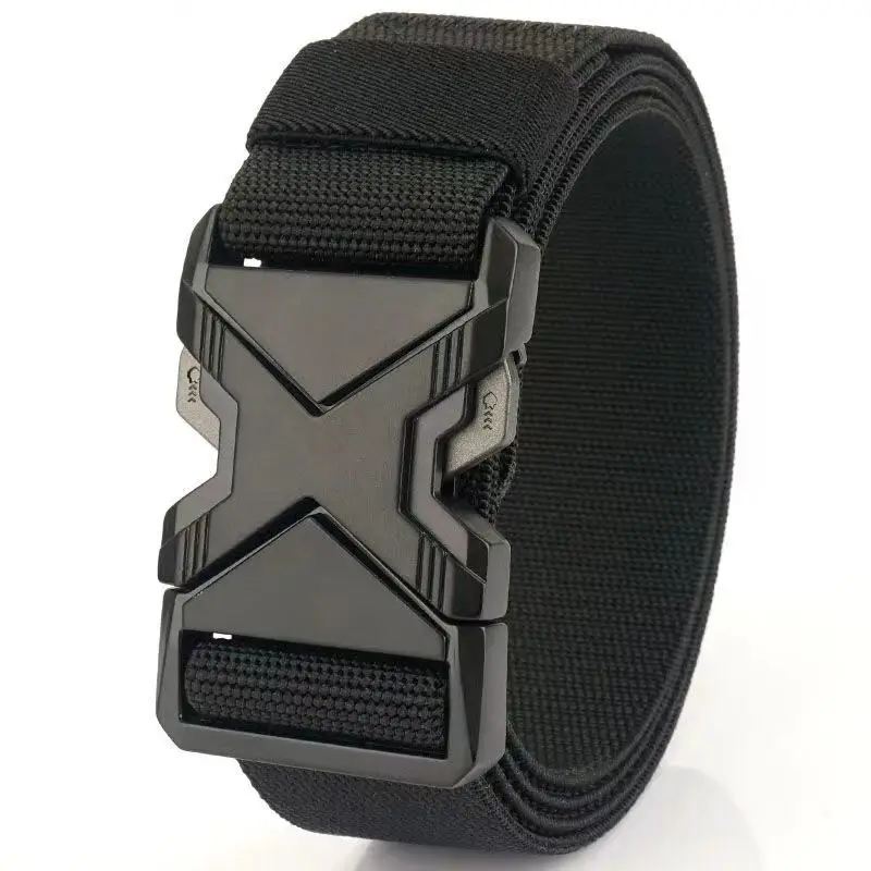 Elastic Tactical Belt High Strength Elastic Fiber Metal Buckle Sports Belt Adjustable Length Outdoor Sports Accessories
Elastic Tactical Belt High Strength Elastic Fiber Metal Buckle Sports Belt Adjustable Length Outdoor Sports Accessories