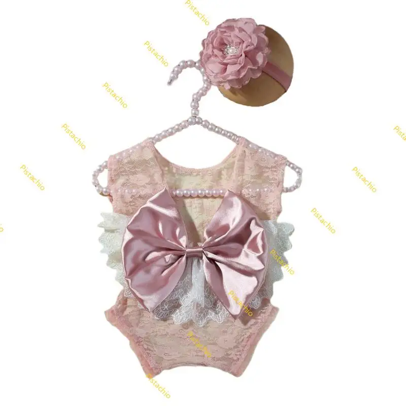 QX2D Baby Triangular Bodysuit Big Bowknot Back Romper и соответствующие опоры для волос для новорожденных фотосессий
QX2D Baby Triangular Bodysuit Big Bowknot Back Romper и соответствующие опоры для волос для новорожденных фотосессий