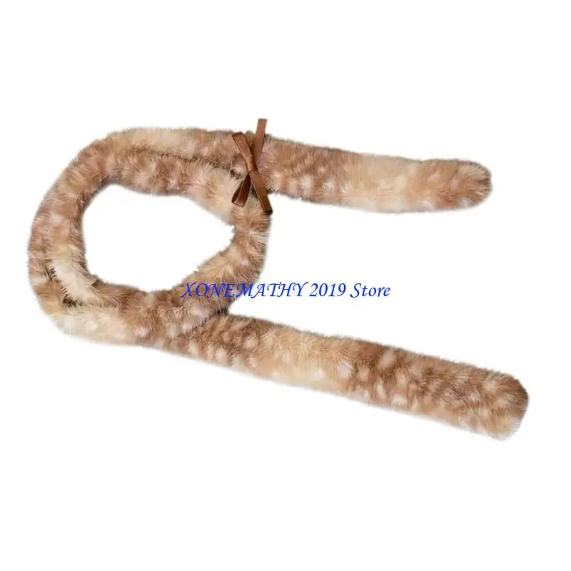 F42F Stylish Deer Pattern Scarf Long Thin Shawl for Fashionable Winter Wear Warm
F42F Stylish Deer Pattern Scarf Long Thin Shawl for Fashionable Winter Wear Warm