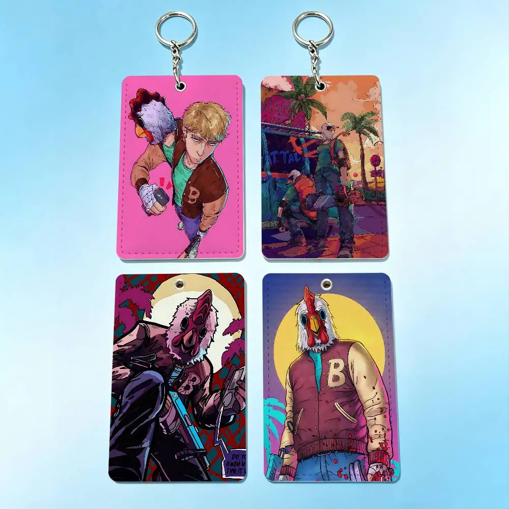 H-Hotline M-Miami Game Badge Holder Keychain For Bank Business Work Card Holder Student Card Protective Case Bus Card
H-Hotline M-Miami Game Badge Holder Keychain For Bank Business Work Card Holder Student Card Protective Case Bus Card