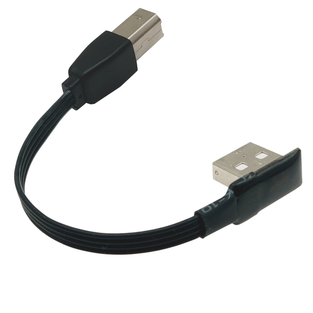 Soft silicone short wire USB to printer hard disk box data cable 0.1M 0.2M 0.5M ultra-thin USB-A to B male flexible cable elbow
Soft silicone short wire USB to printer hard disk box data cable 0.1M 0.2M 0.5M ultra-thin USB-A to B male flexible cable elbow