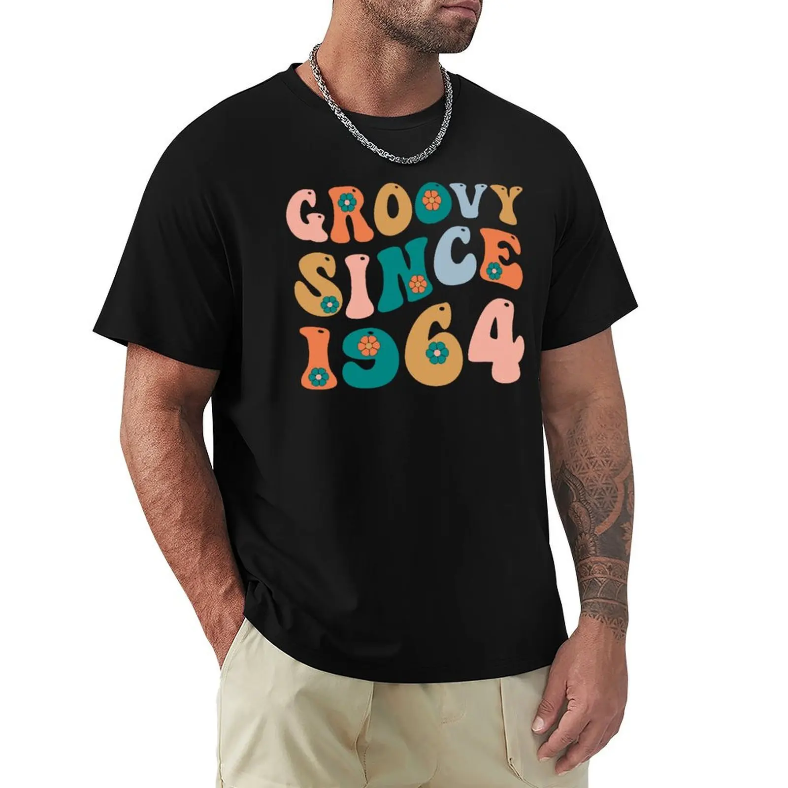 Groovy Since 1964 Made In 1964 Retro 1964 Birthday Retro Groovy T-Shirt Anti-Perspiration Workout Top
Groovy Since 1964 Made In 1964 Retro 1964 Birthday Retro Groovy T-Shirt Anti-Perspiration Workout Top