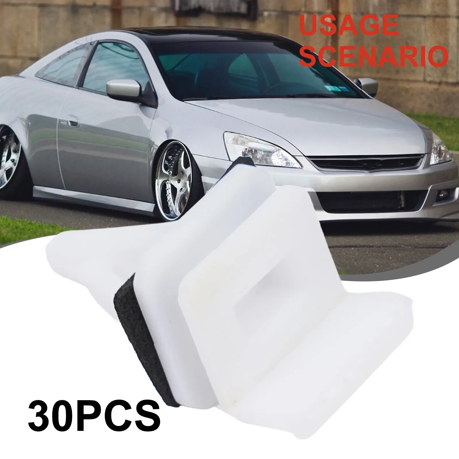 30 Side Skirt Sill Seal Panel Mounting Trim Clips For Acura For Accord For Civic White Plastic High Reliability
30 Side Skirt Sill Seal Panel Mounting Trim Clips For Acura For Accord For Civic White Plastic High Reliability