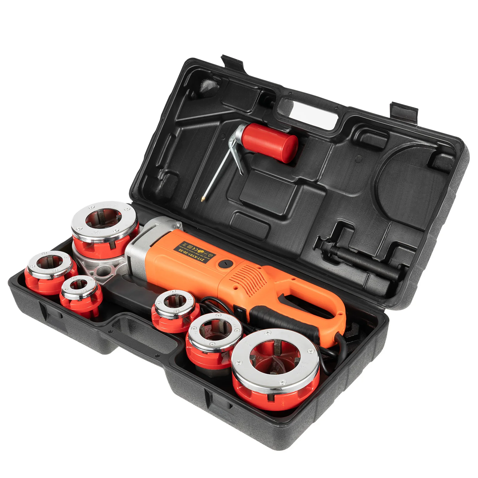 2300W Portable Handheld Electric Threading Machine W/6 Dies Electric Pipe Threader Galvanized Pipe Threading Machine
2300W Portable Handheld Electric Threading Machine W/6 Dies Electric Pipe Threader Galvanized Pipe Threading Machine