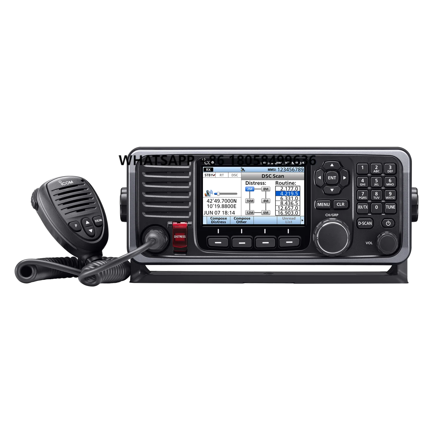 ICOM M804 MF/HF MARINE TRANSCEIVER Long Range Communications Beyond the Horizon
ICOM M804 MF/HF MARINE TRANSCEIVER Long Range Communications Beyond the Horizon