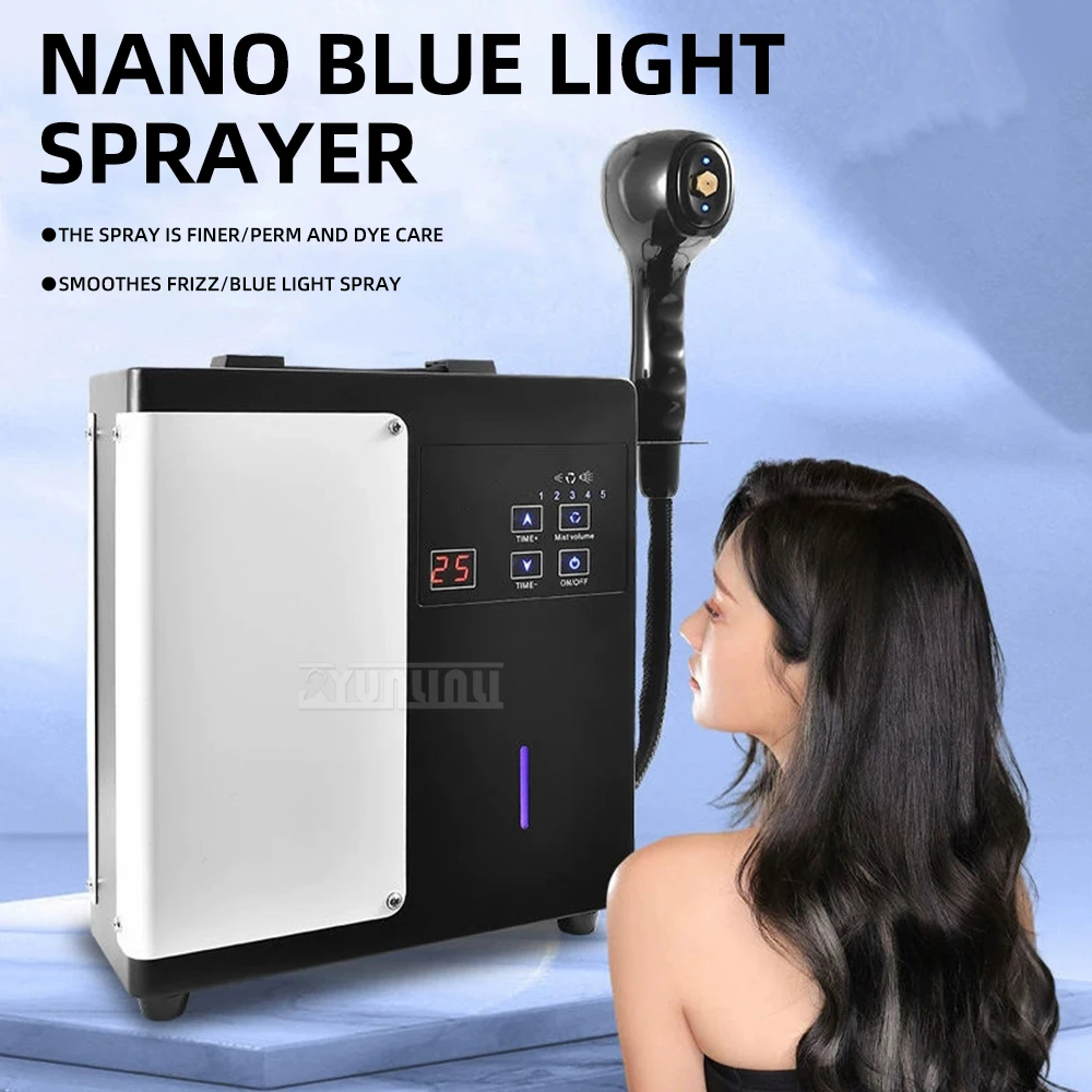 Desktop blue light sprayer hair care instrument hair salon hairdressing shop special spray evaporator
Desktop blue light sprayer hair care instrument hair salon hairdressing shop special spray evaporator