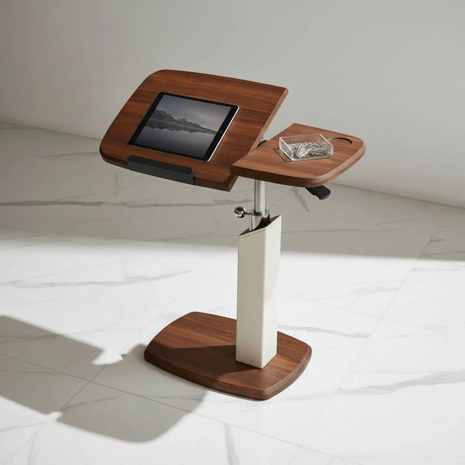 Rolling Bedside Laptop Rotating desk° Rotating Top Height Adjustable Sofa End Table Adjustable C-Table Gas Hydraulic Adjustment
Rolling Bedside Laptop Rotating desk° Rotating Top Height Adjustable Sofa End Table Adjustable C-Table Gas Hydraulic Adjustment