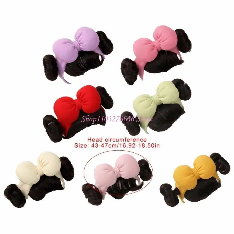 Infant Headdress Headwear Baby Wig Hairband Child Bowknot Headband Bangs Fringe Hair Extension Headpiece Hair Accessory
Infant Headdress Headwear Baby Wig Hairband Child Bowknot Headband Bangs Fringe Hair Extension Headpiece Hair Accessory