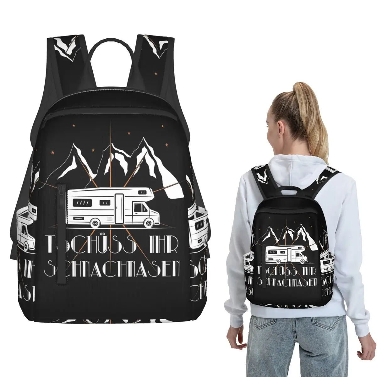 Bye Her Snow Roasting Camping Tour Caravan Backpack Daypack Children BookBag School Bag Shoulder Bags for Men Women
Bye Her Snow Roasting Camping Tour Caravan Backpack Daypack Children BookBag School Bag Shoulder Bags for Men Women
