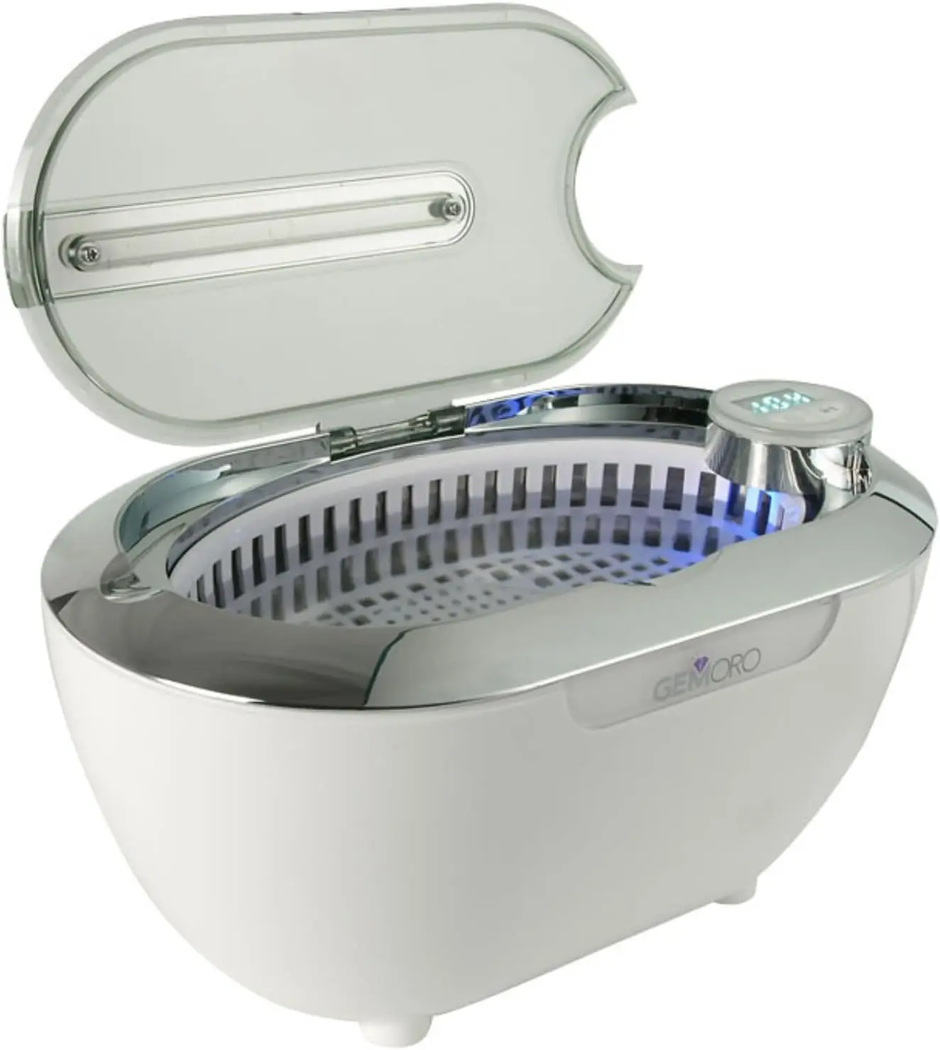 Ultrasonic Jewelry & Eyeglass Cleaner with 5 Timed Cycles, Professional Cleaning for Rings Watches Glasses
Ultrasonic Jewelry & Eyeglass Cleaner with 5 Timed Cycles, Professional Cleaning for Rings Watches Glasses