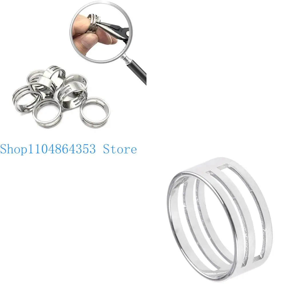 652F Jump Ring Opening Tools Opening Closing Rings Stainless Steel Opener Circle for Jewelry Makers Craft Projects Supplies
652F Jump Ring Opening Tools Opening Closing Rings Stainless Steel Opener Circle for Jewelry Makers Craft Projects Supplies