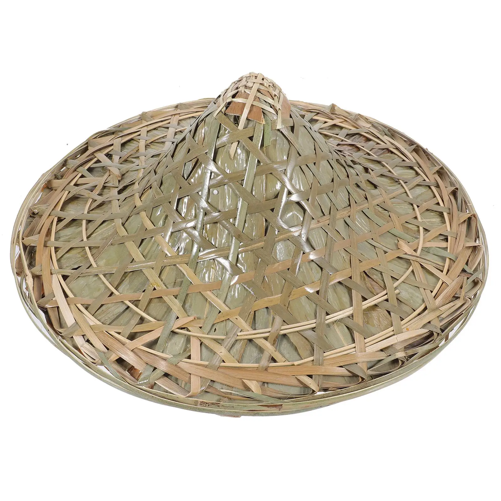 Bamboo Woven Hats Sun Blocking Rain proof Caps Weaving Hat Fisherman Bamboo Hat Retro Style Outdoor Travel Farming Use
Bamboo Woven Hats Sun Blocking Rain proof Caps Weaving Hat Fisherman Bamboo Hat Retro Style Outdoor Travel Farming Use