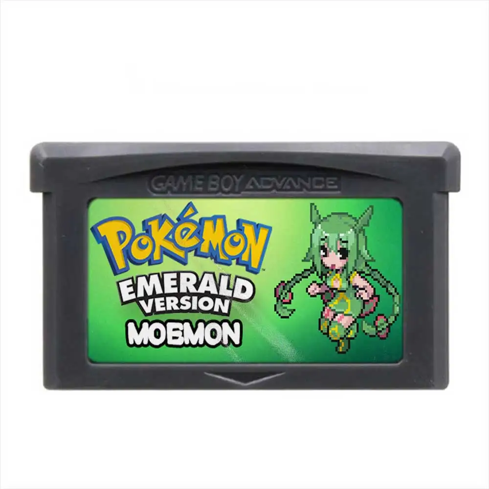 GBA RTC Pokemon Moemon Emerald GBA English Game Card 
GBA RTC Pokemon Moemon Emerald GBA English Game Card