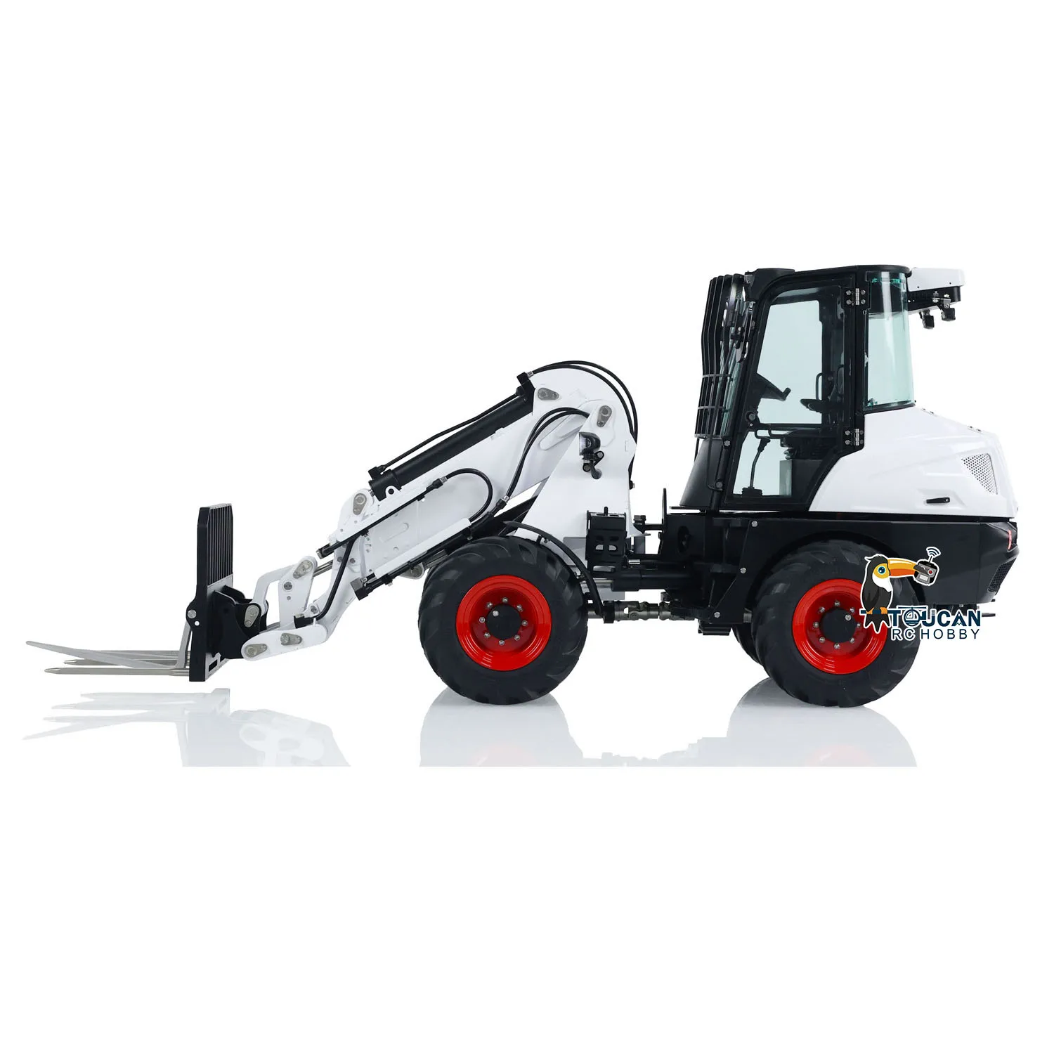 LESU AT1050 1/14 RTR RC Loader Hydraulic Metal Fork Loader Telescopic Arm Truck Radio Control Car Model Light Sound Set THZH1906
LESU AT1050 1/14 RTR RC Loader Hydraulic Metal Fork Loader Telescopic Arm Truck Radio Control Car Model Light Sound Set THZH1906