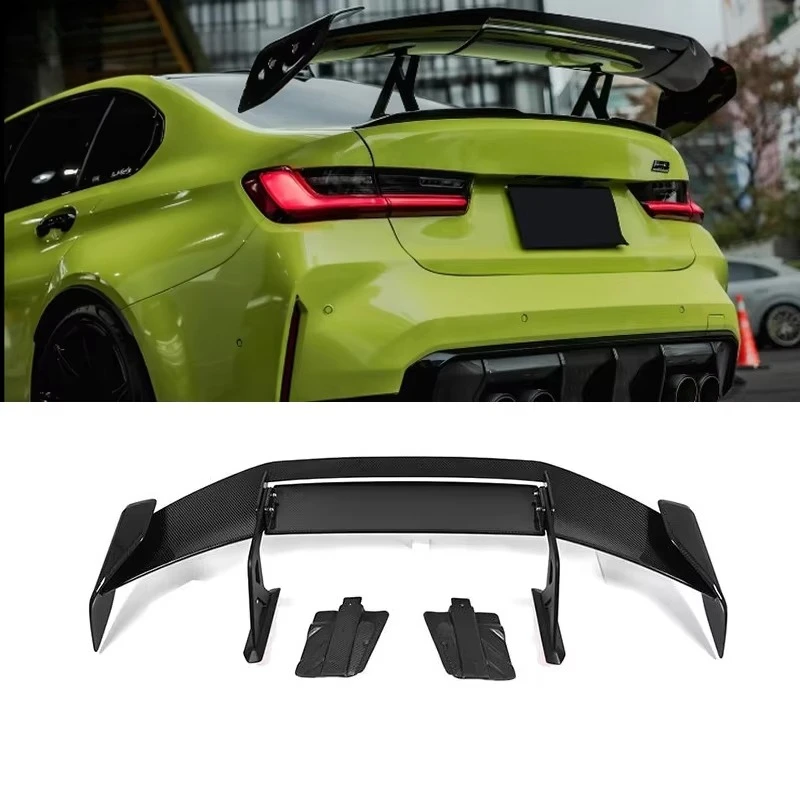 Dry Carbon Fiber Rear Wing AD Style Tail Wing Rear Spoiler Perfect Fitment Spoiler Rear Trunk Wing for M3 G80 M4 G82 M2 G87
Dry Carbon Fiber Rear Wing AD Style Tail Wing Rear Spoiler Perfect Fitment Spoiler Rear Trunk Wing for M3 G80 M4 G82 M2 G87