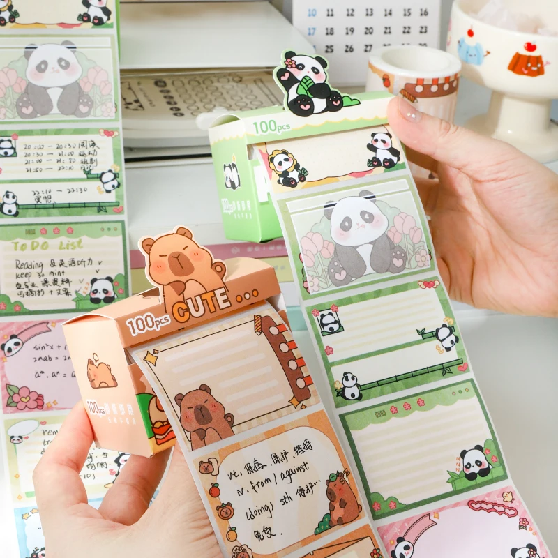 1Set/100pcs boxed sticky notes students with full adhesive index label stickers memo pad earable Note Strips for Correction
1Set/100pcs boxed sticky notes students with full adhesive index label stickers memo pad earable Note Strips for Correction