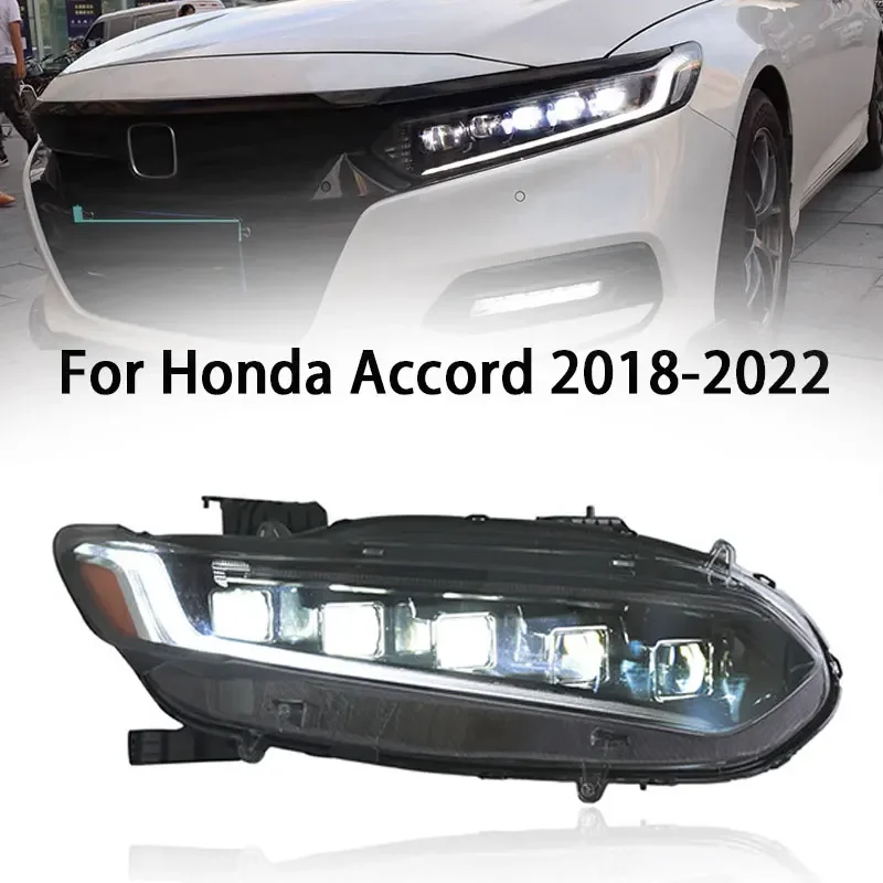 Передняя фара автомобиля для Honda Accord G10, светодиодная фара 2018-2022, фары Accord DRL, указатель поворота, дальний свет, проектор «ангельский глаз»
Передняя фара автомобиля для Honda Accord G10, светодиодная фара 2018-2022, фары Accord DRL, указатель поворота, дальний свет, проектор «ангельский глаз»