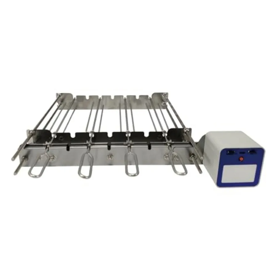 Tabletop Auto Flip Rotisserie Kit Universal Replacement Device for Rotating skewers Kebab Barbecue Grill DS4
Tabletop Auto Flip Rotisserie Kit Universal Replacement Device for Rotating skewers Kebab Barbecue Grill DS4