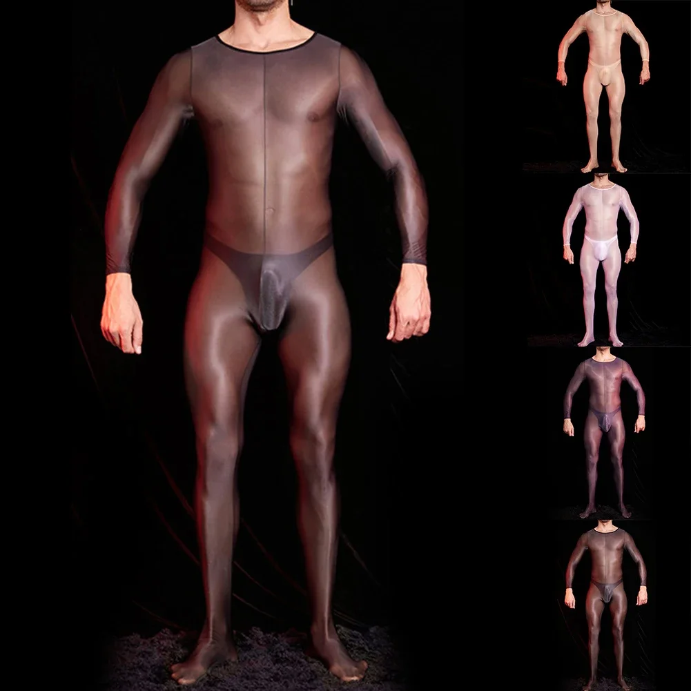 Mens Sexy Bodystocking Long Sleeve Body Jumpsuits Crotchless Bodysuit Full Body Tights Leotard Underwear Bodycon
Mens Sexy Bodystocking Long Sleeve Body Jumpsuits Crotchless Bodysuit Full Body Tights Leotard Underwear Bodycon