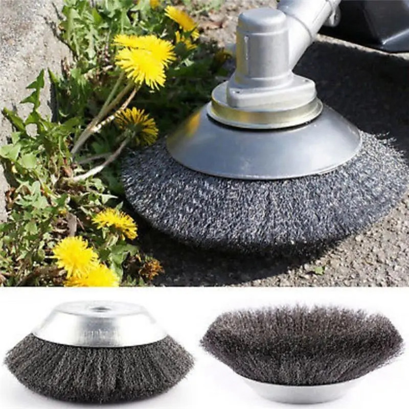 COFA 8-Inch Wire Brush Weeding Board Lawn Mower Weeding Tool Weeding Wheel 8-Inch Lawn Mower Grass Head Steel Wire Grass Head
COFA 8-Inch Wire Brush Weeding Board Lawn Mower Weeding Tool Weeding Wheel 8-Inch Lawn Mower Grass Head Steel Wire Grass Head