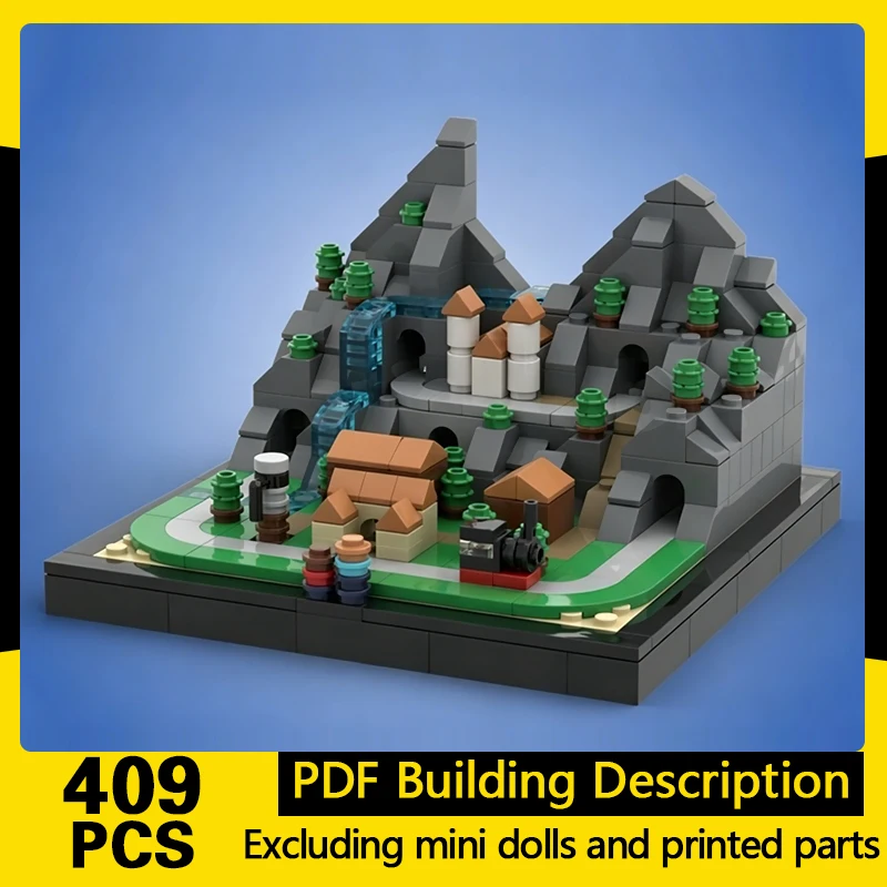City Street View Model MOC Building Bricks Railway Tunnel Modular Technology Gifts Holiday Assemble Children Toys Suit
City Street View Model MOC Building Bricks Railway Tunnel Modular Technology Gifts Holiday Assemble Children Toys Suit